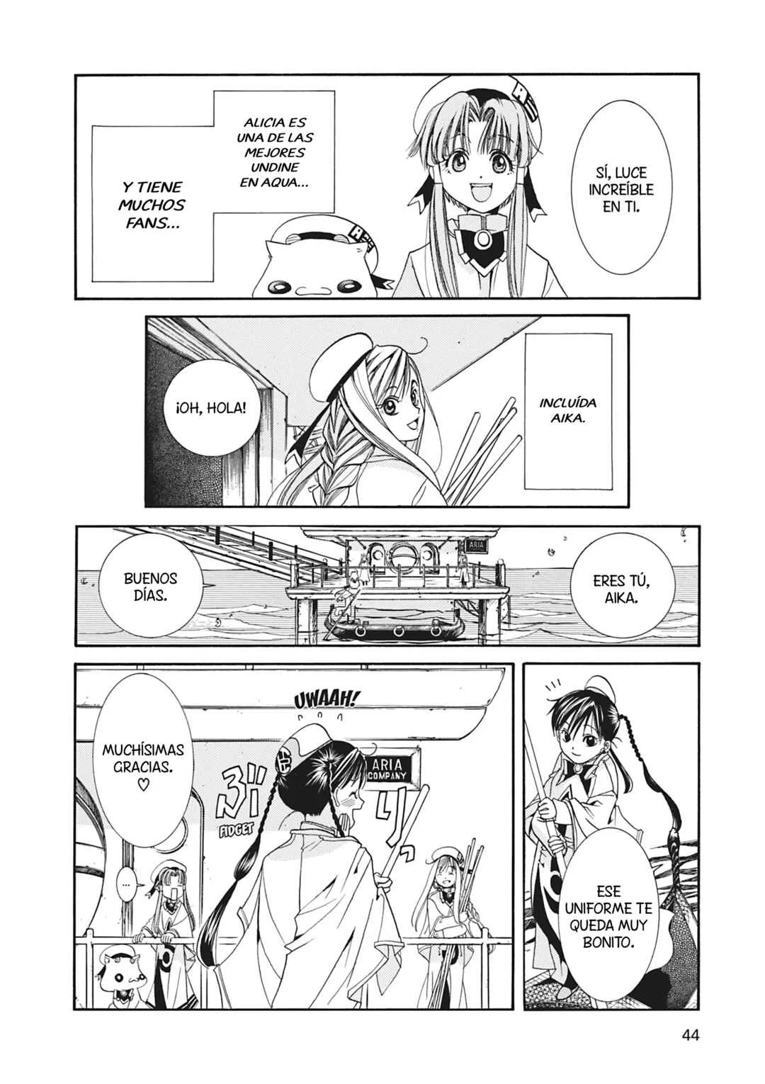 ARIA The MASTERPIECE Capítulo 11: Remolque de Góndolas - Page 7