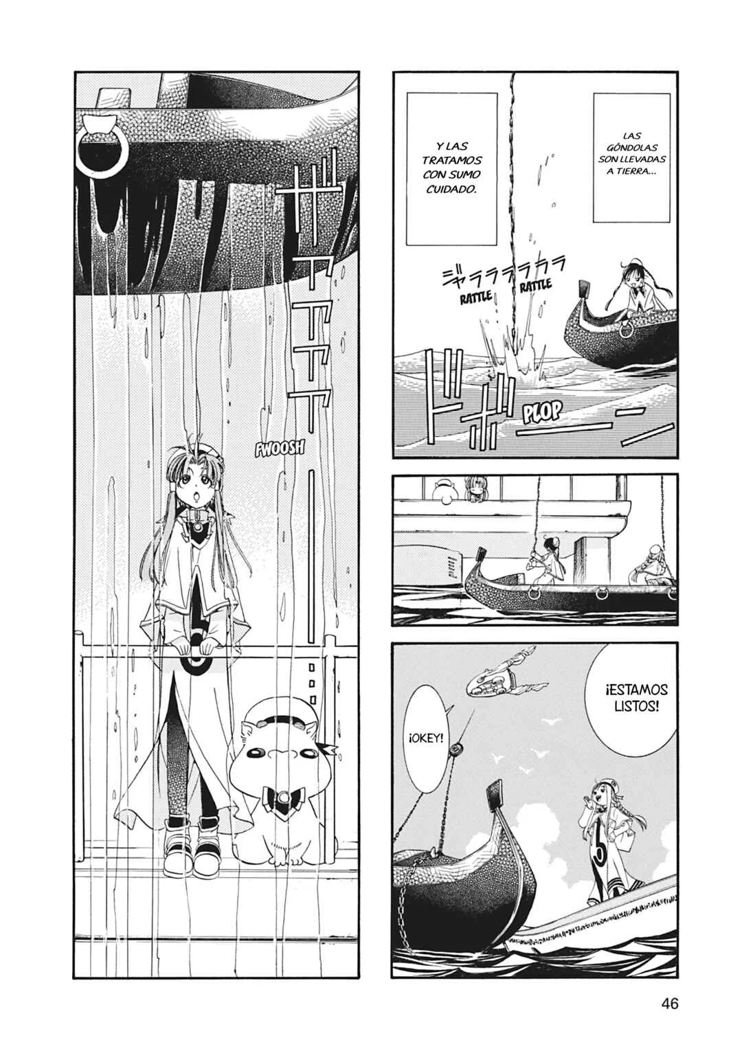 ARIA The MASTERPIECE Capítulo 11: Remolque de Góndolas - Page 9