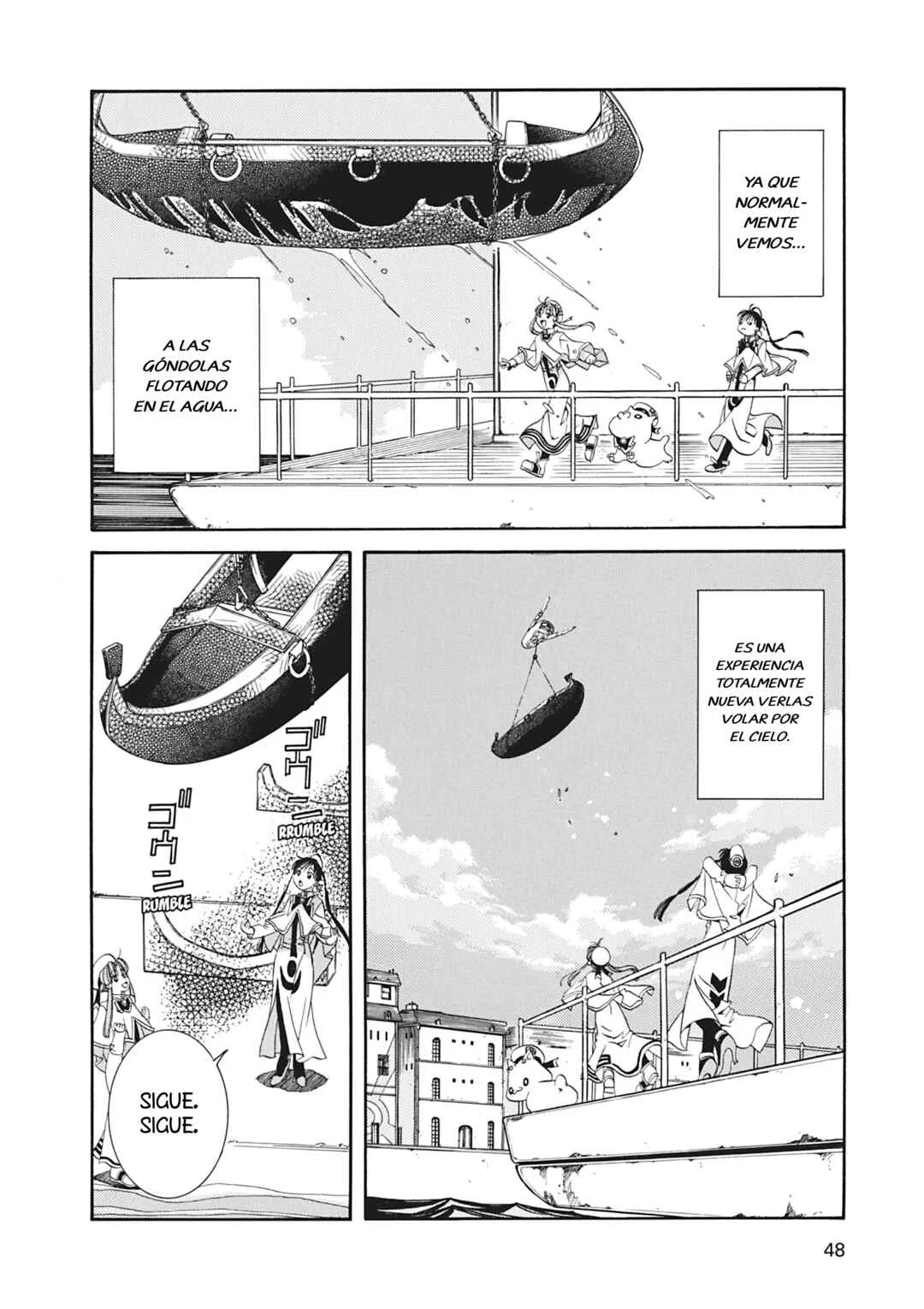 ARIA The MASTERPIECE Capítulo 11: Remolque de Góndolas - Page 11