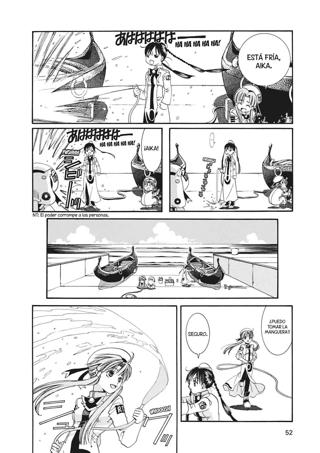 ARIA The MASTERPIECE Capítulo 11: Remolque de Góndolas - Page 15