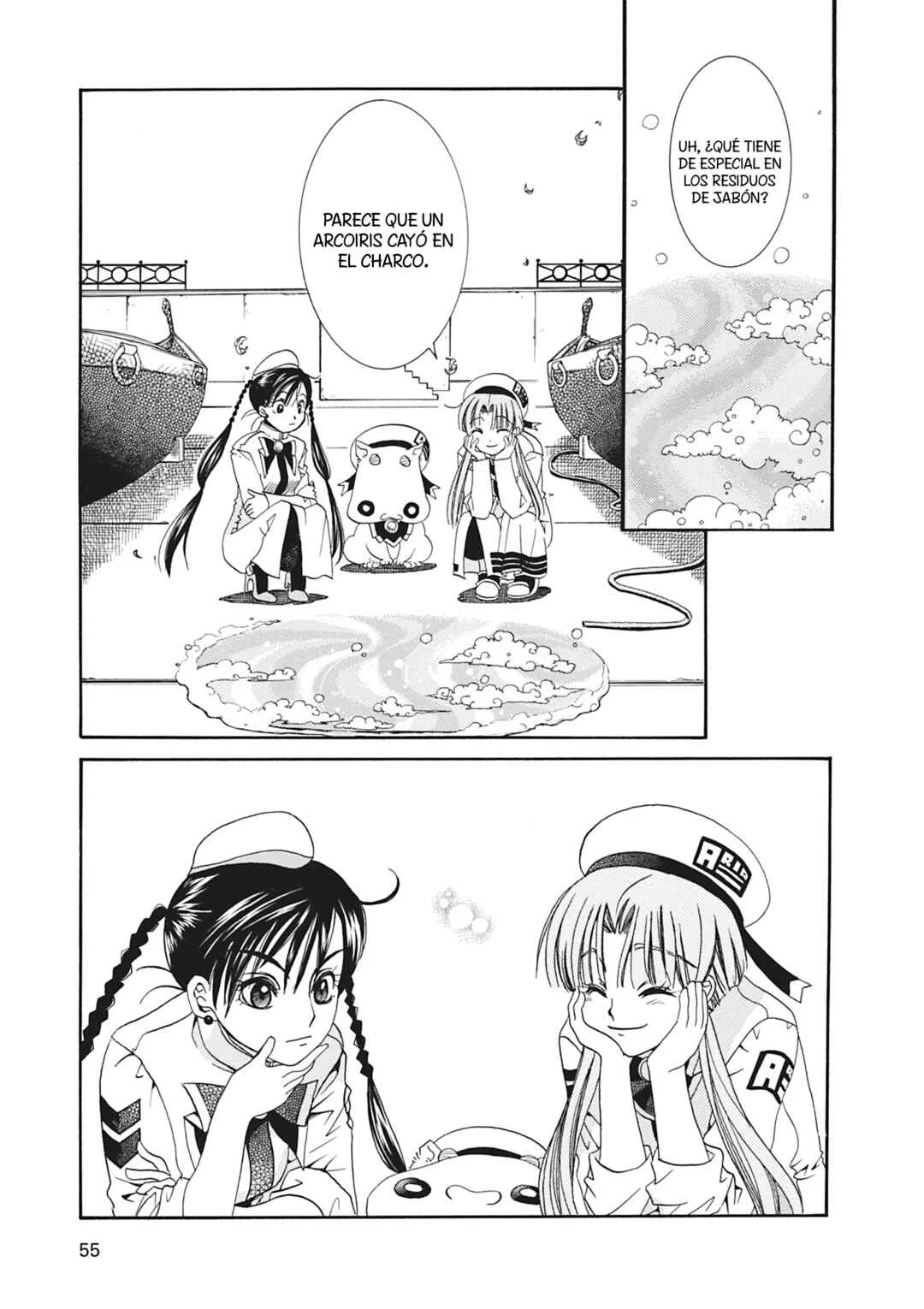ARIA The MASTERPIECE Capítulo 11: Remolque de Góndolas - Page 18
