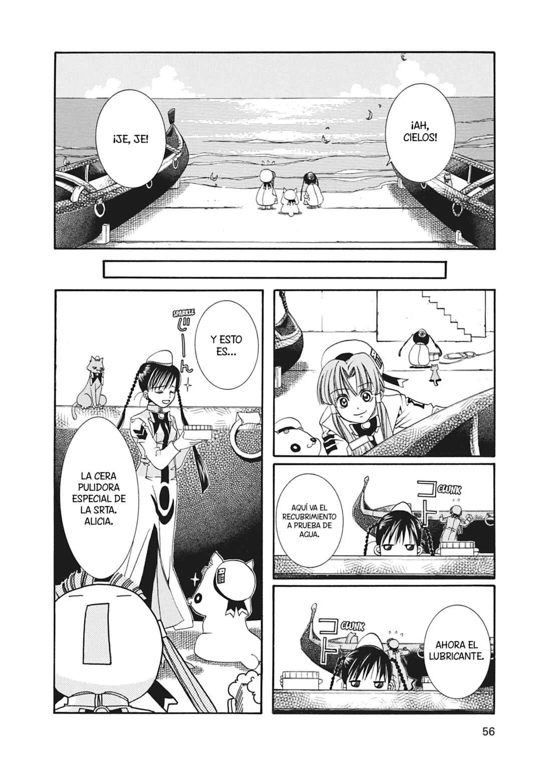 ARIA The MASTERPIECE Capítulo 11: Remolque de Góndolas - Page 19