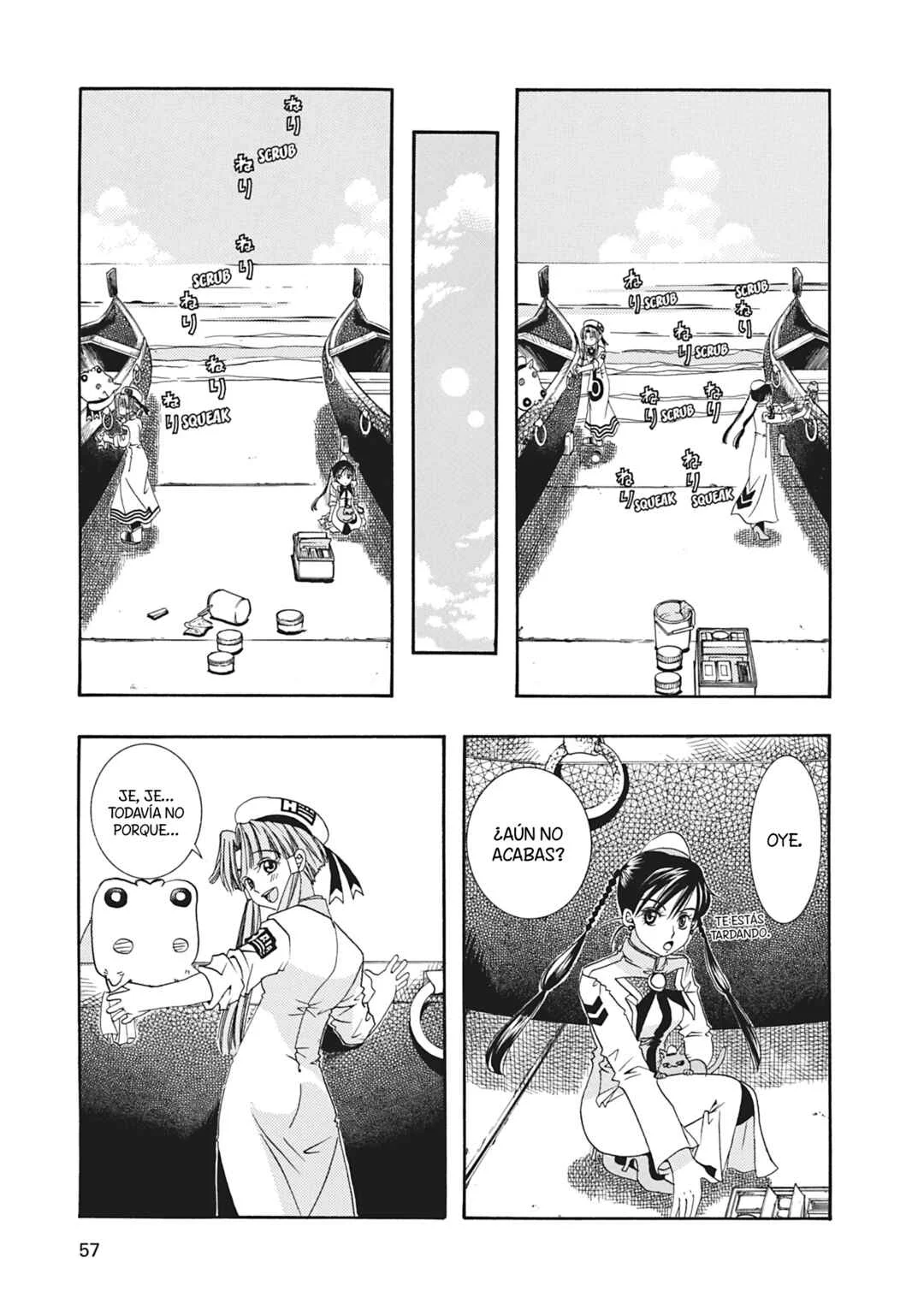 ARIA The MASTERPIECE Capítulo 11: Remolque de Góndolas - Page 20