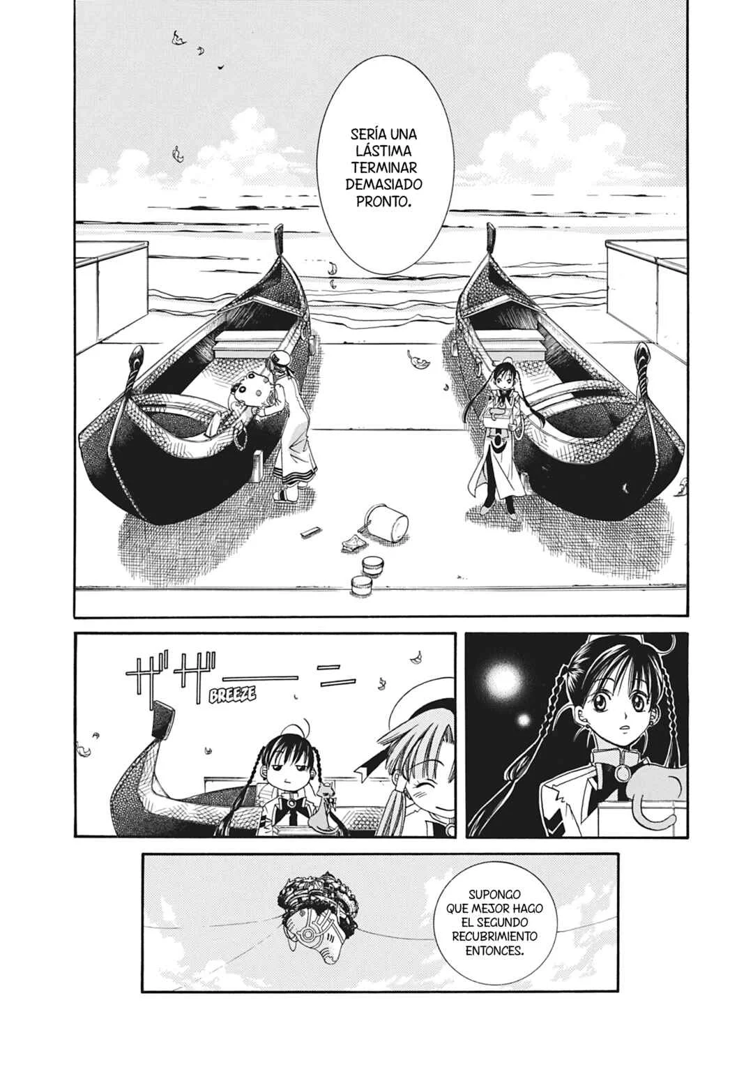 ARIA The MASTERPIECE Capítulo 11: Remolque de Góndolas - Page 21