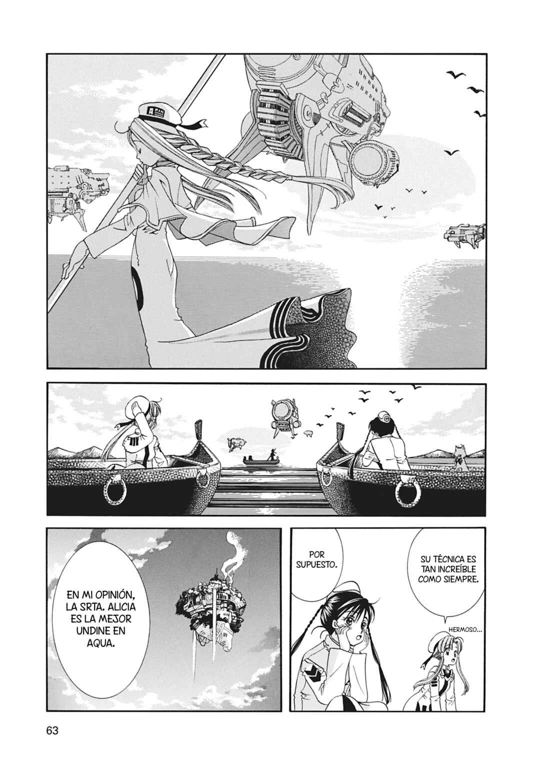 ARIA The MASTERPIECE Capítulo 11: Remolque de Góndolas - Page 26