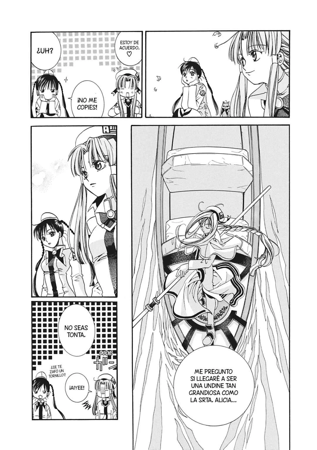 ARIA The MASTERPIECE Capítulo 11: Remolque de Góndolas - Page 27