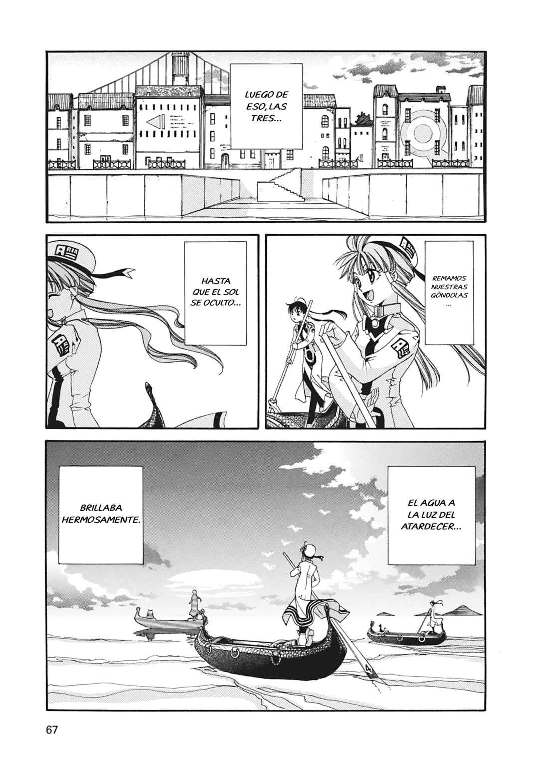 ARIA The MASTERPIECE Capítulo 11: Remolque de Góndolas - Page 30