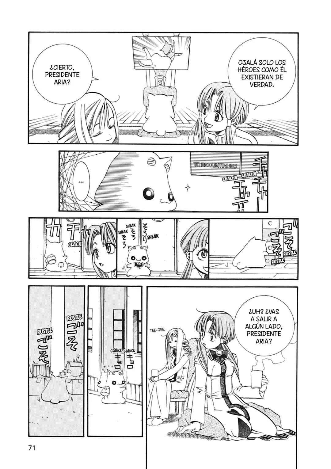ARIA The MASTERPIECE Capítulo 12: ¡Conociendo a un Héroe! - Page 3