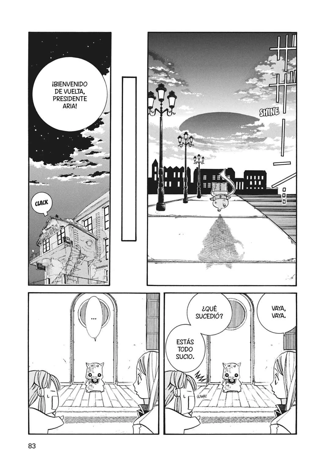 ARIA The MASTERPIECE Capítulo 12: ¡Conociendo a un Héroe! - Page 15