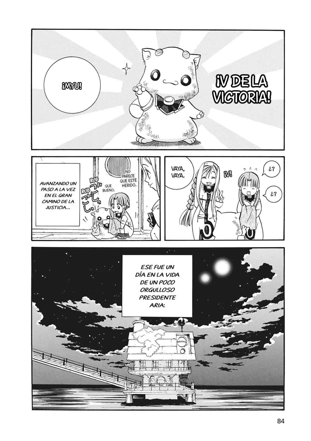ARIA The MASTERPIECE Capítulo 12: ¡Conociendo a un Héroe! - Page 16