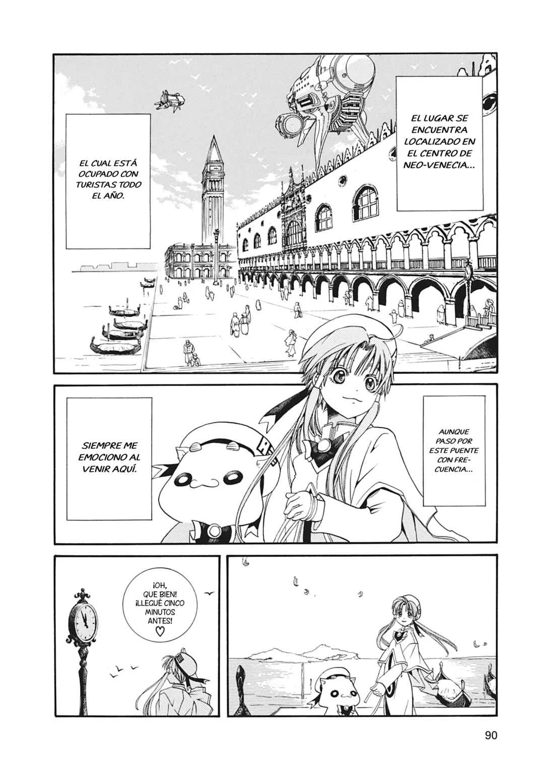ARIA The MASTERPIECE Capítulo 13: El Puente de los Suspiros - Page 3