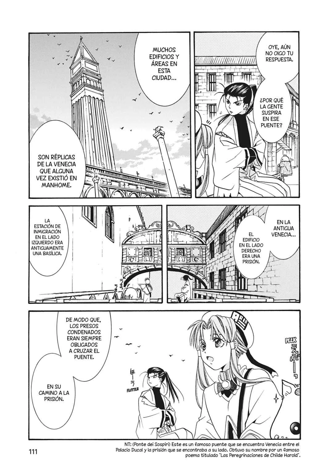 ARIA The MASTERPIECE Capítulo 13: El Puente de los Suspiros - Page 24
