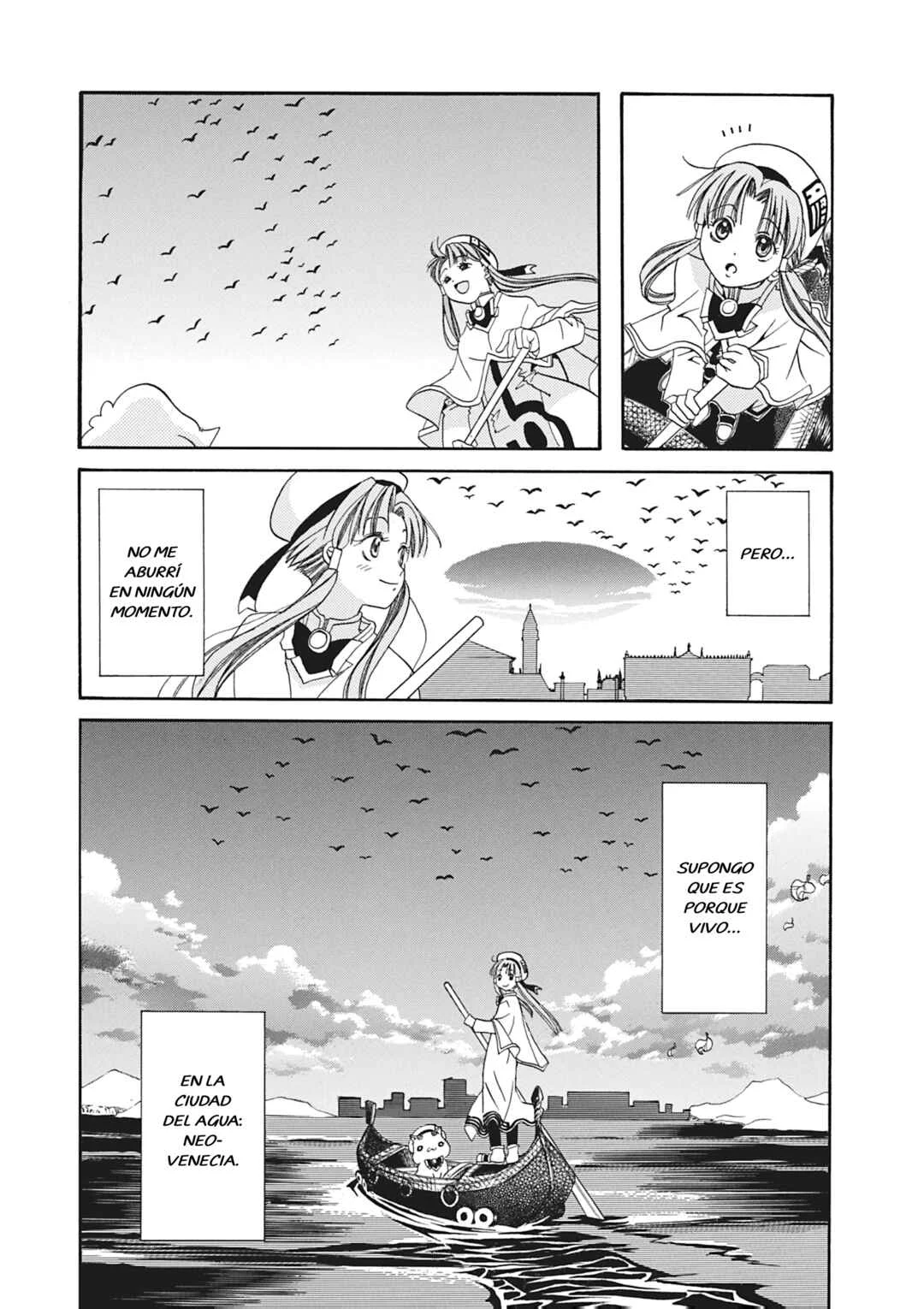 ARIA The MASTERPIECE Capítulo 13: El Puente de los Suspiros - Page 32