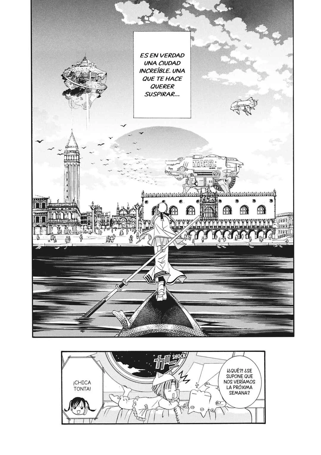 ARIA The MASTERPIECE Capítulo 13: El Puente de los Suspiros - Page 33