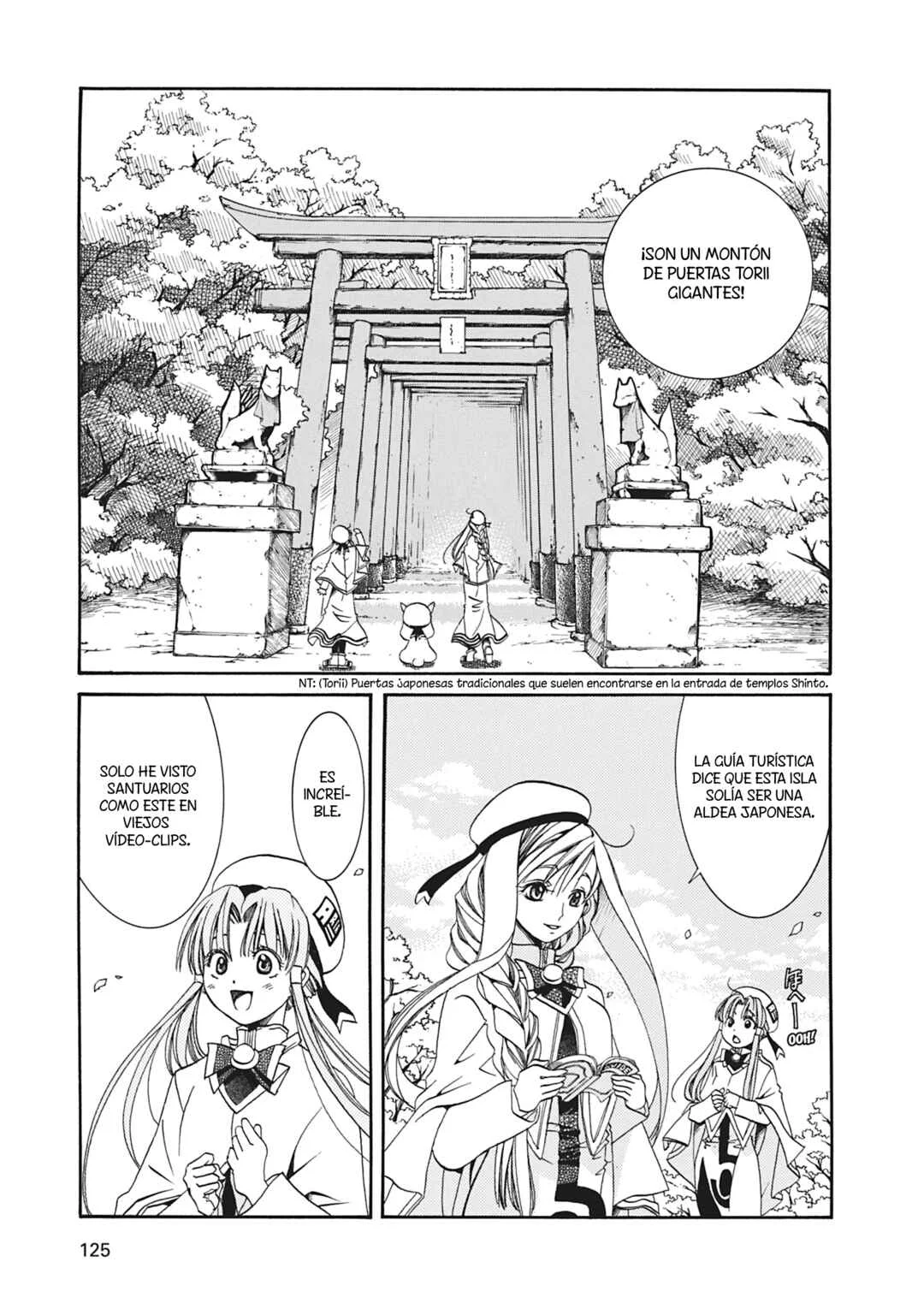 ARIA The MASTERPIECE Capítulo 14: Baño de Sol - Page 3