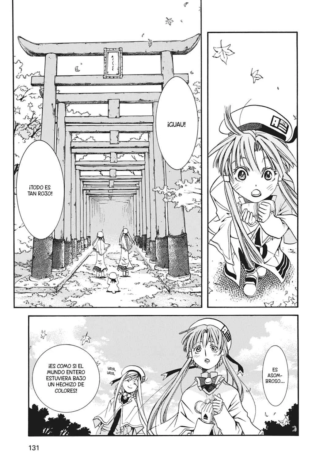 ARIA The MASTERPIECE Capítulo 14: Baño de Sol - Page 9