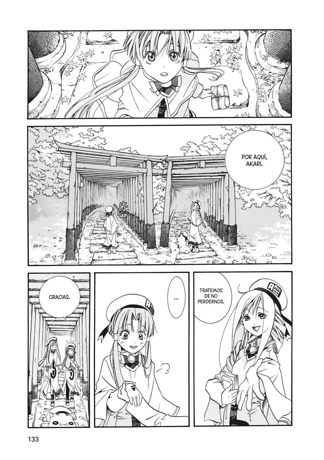 ARIA The MASTERPIECE Capítulo 14: Baño de Sol - Page 11