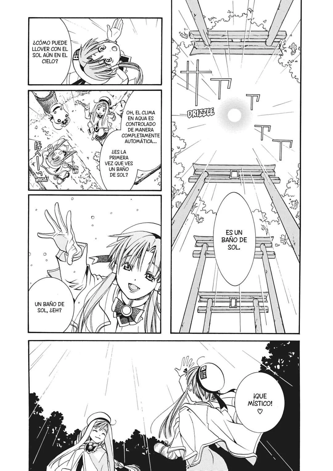 ARIA The MASTERPIECE Capítulo 14: Baño de Sol - Page 13