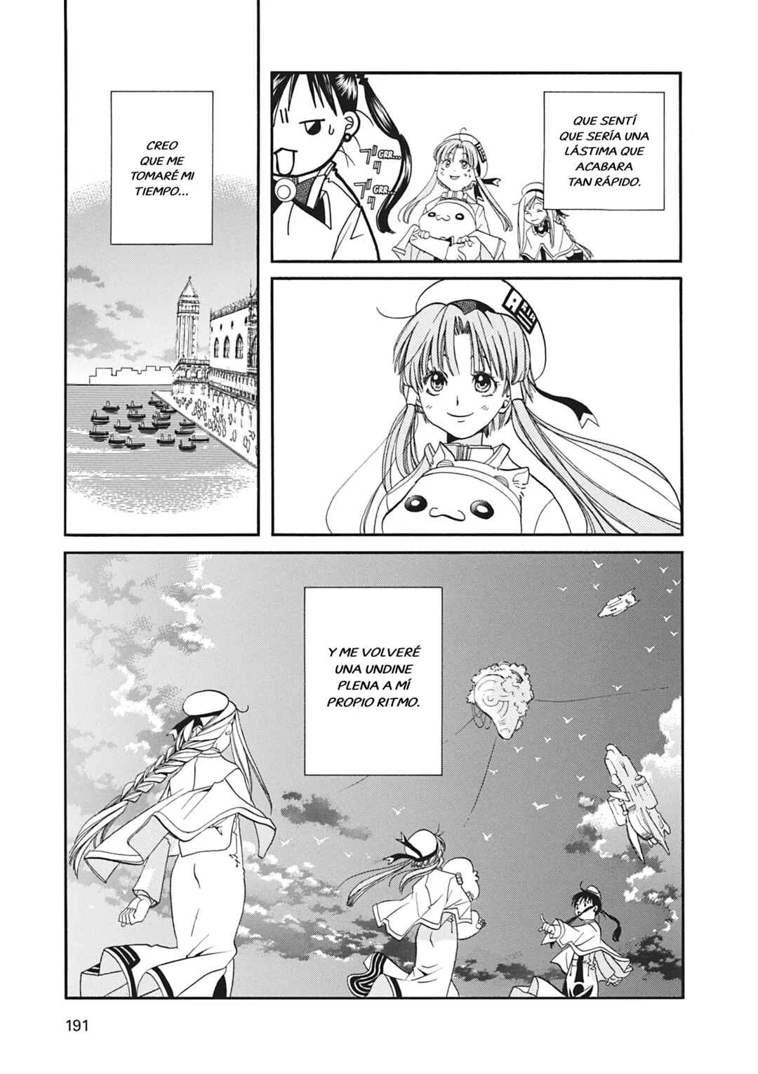 ARIA The MASTERPIECE Capítulo 15: Vogare Longa - Page 31