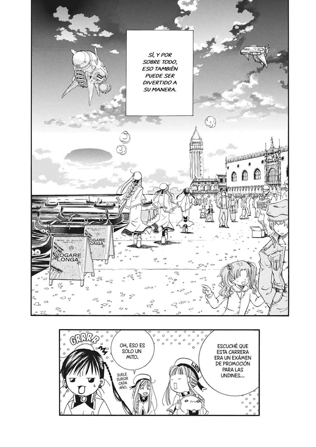 ARIA The MASTERPIECE Capítulo 15: Vogare Longa - Page 32
