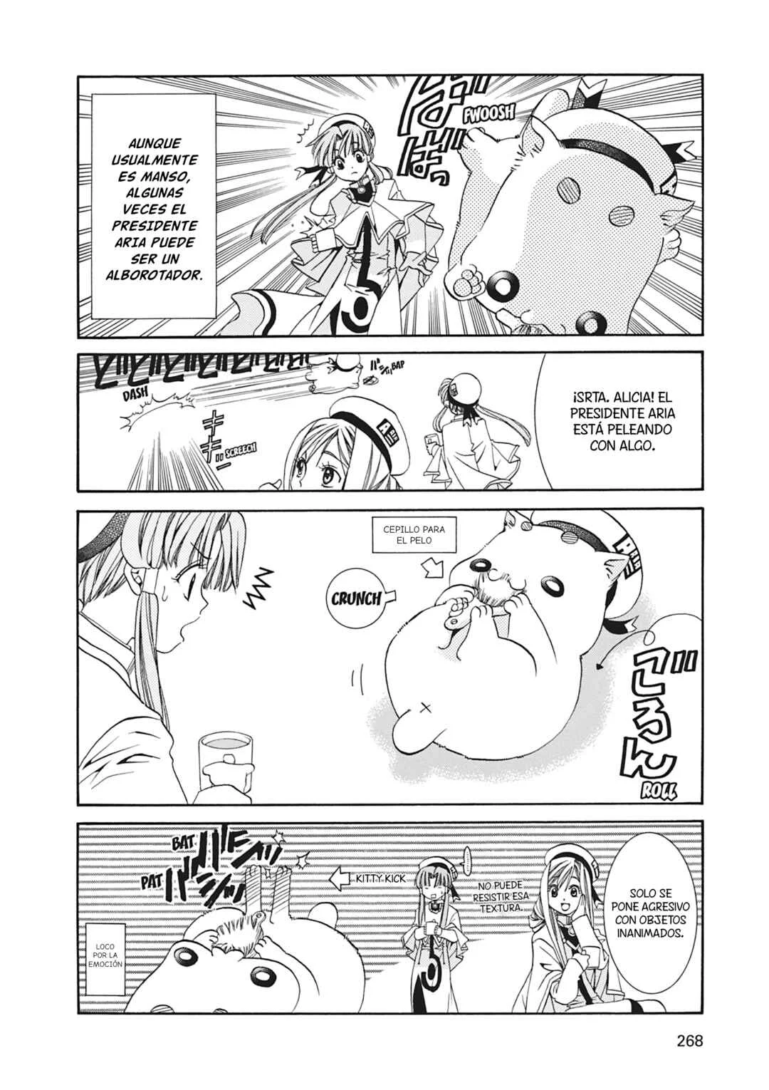 ARIA The MASTERPIECE Capítulo 17.5: Un Día en la Vida del Presidente - Page 6