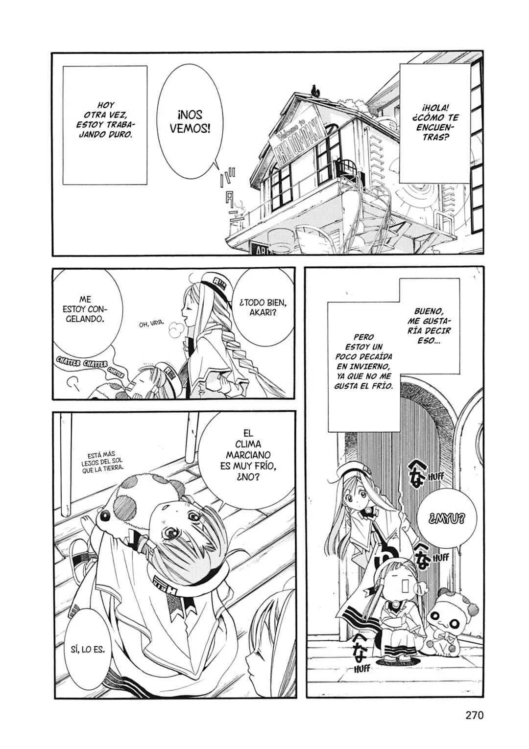 ARIA The MASTERPIECE Capítulo 18: Voces de las Estrellas - Page 1