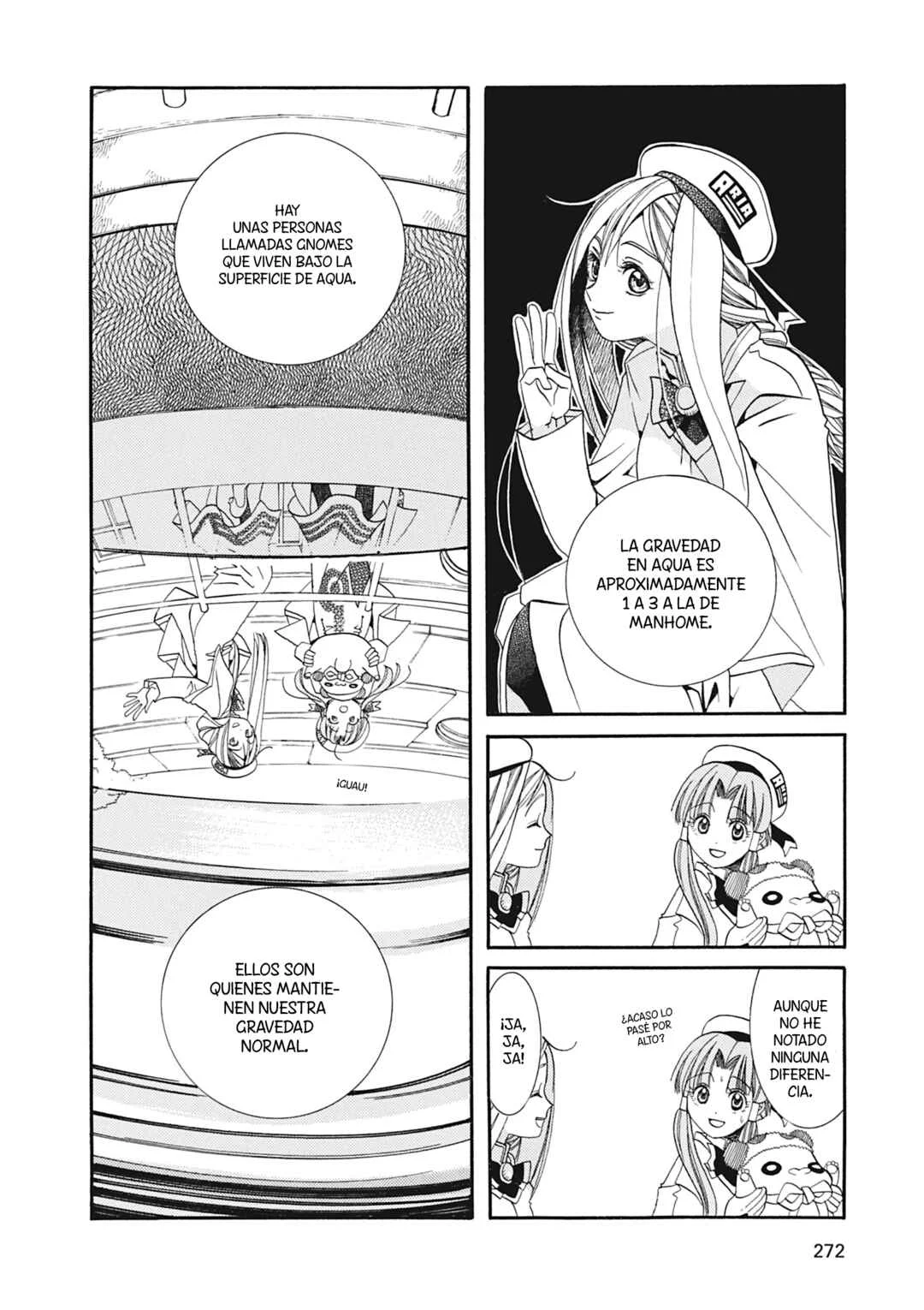 ARIA The MASTERPIECE Capítulo 18: Voces de las Estrellas - Page 3