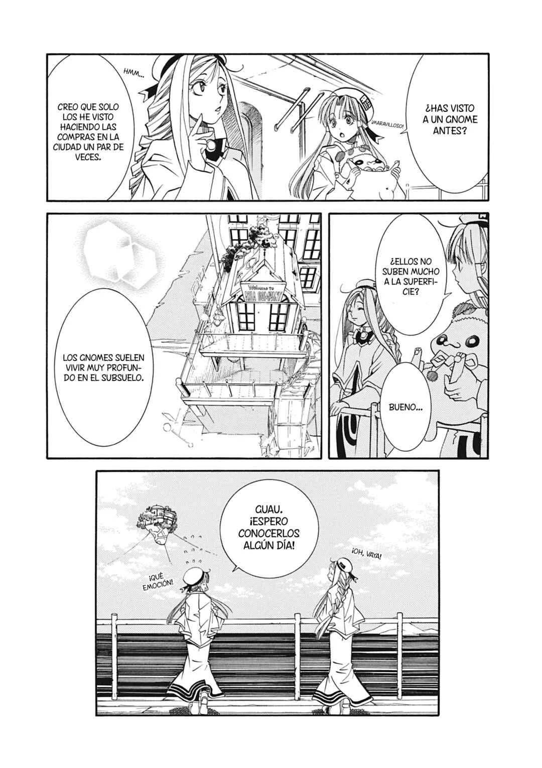 ARIA The MASTERPIECE Capítulo 18: Voces de las Estrellas - Page 4