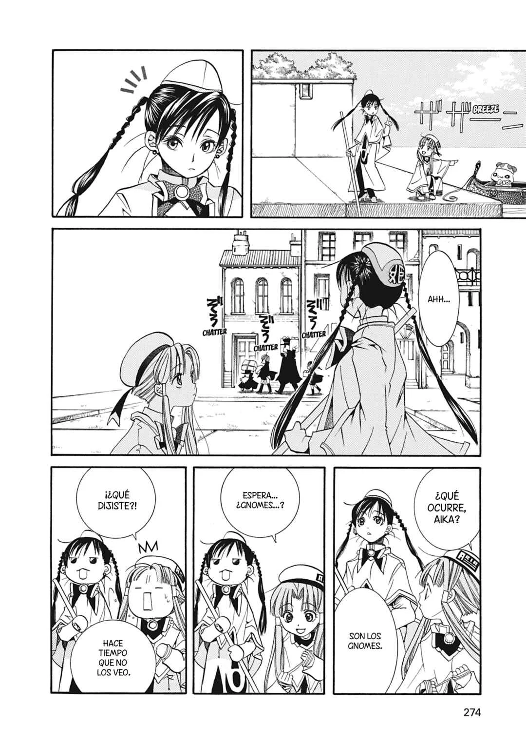 ARIA The MASTERPIECE Capítulo 18: Voces de las Estrellas - Page 5