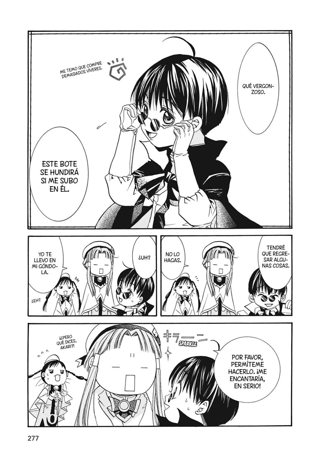 ARIA The MASTERPIECE Capítulo 18: Voces de las Estrellas - Page 8