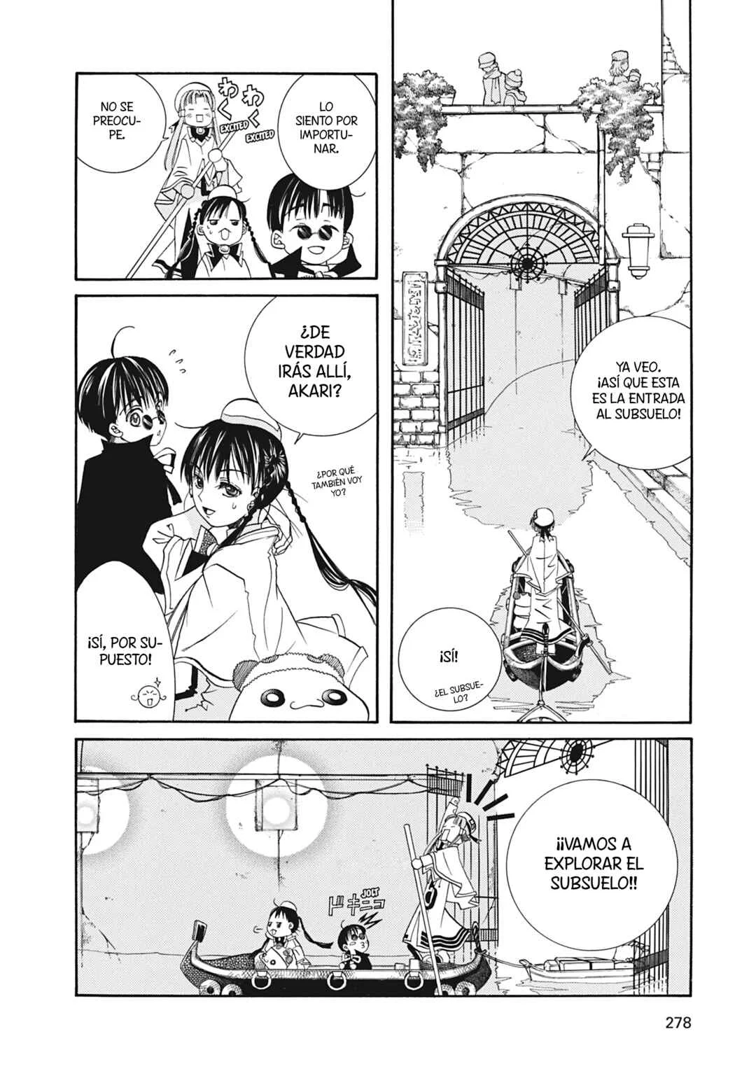 ARIA The MASTERPIECE Capítulo 18: Voces de las Estrellas - Page 9