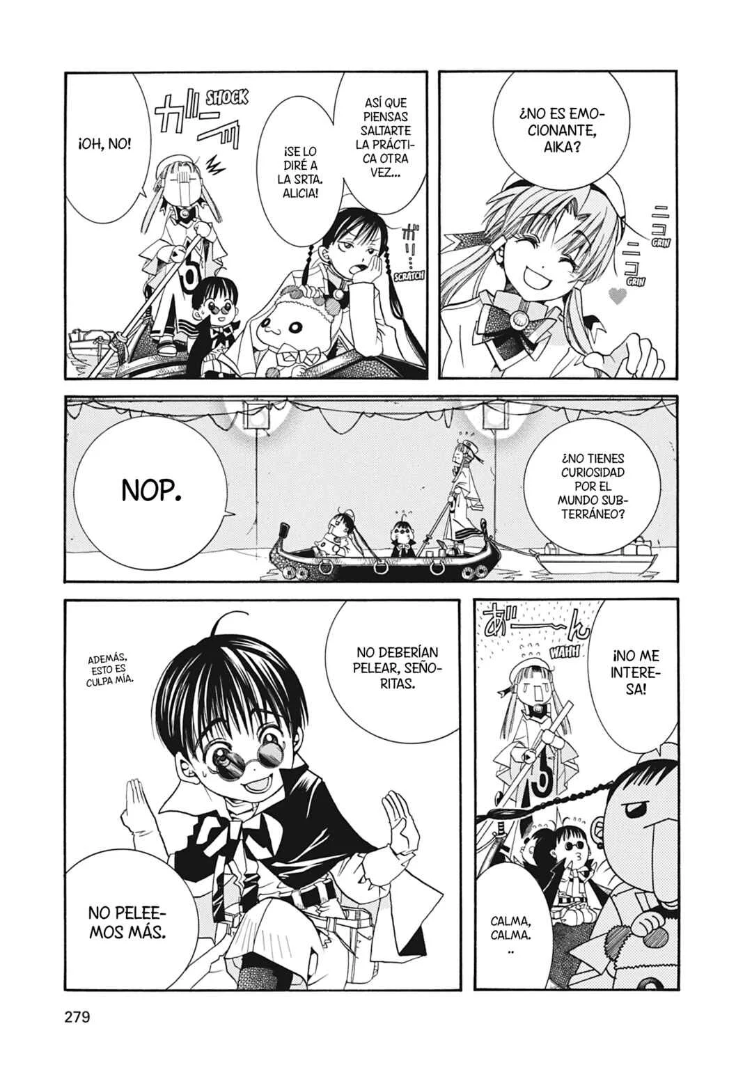 ARIA The MASTERPIECE Capítulo 18: Voces de las Estrellas - Page 10