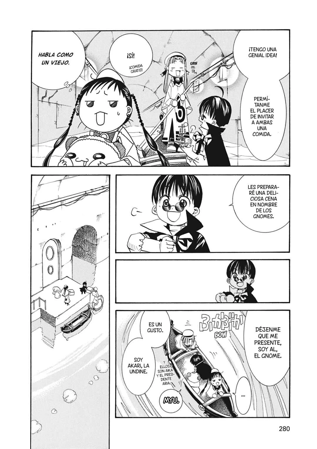 ARIA The MASTERPIECE Capítulo 18: Voces de las Estrellas - Page 11