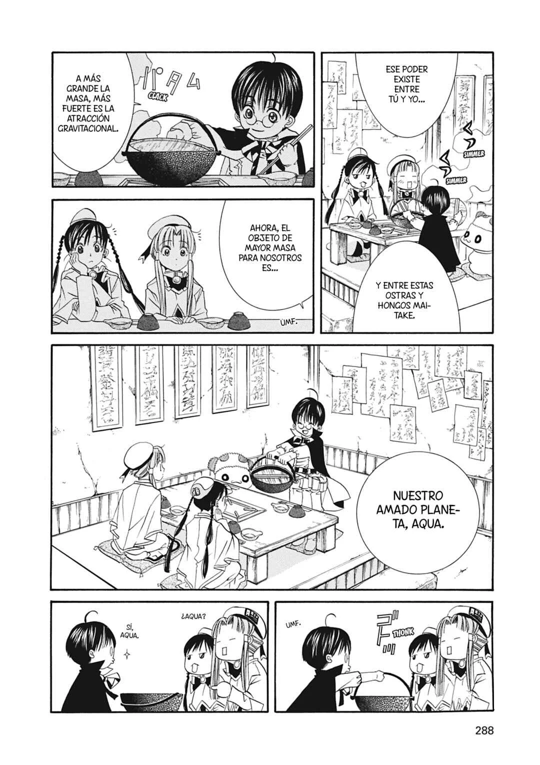ARIA The MASTERPIECE Capítulo 18: Voces de las Estrellas - Page 18