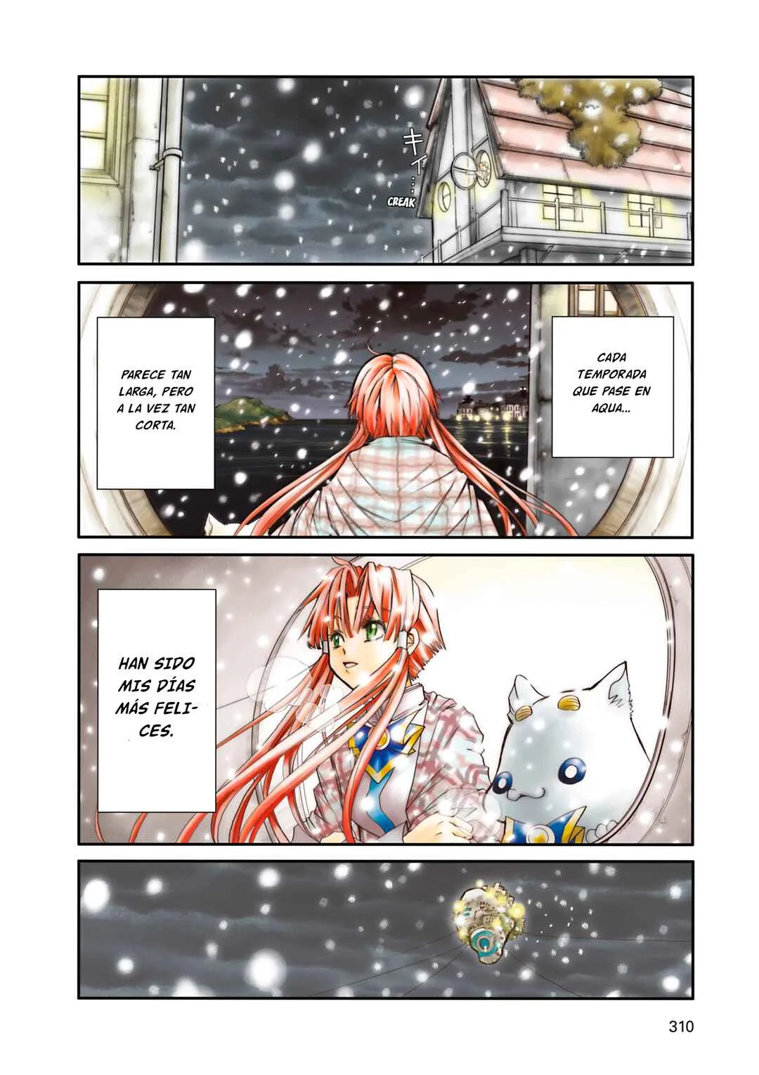 ARIA The MASTERPIECE Capítulo 19: Auguri di Buon Anno - Page 3