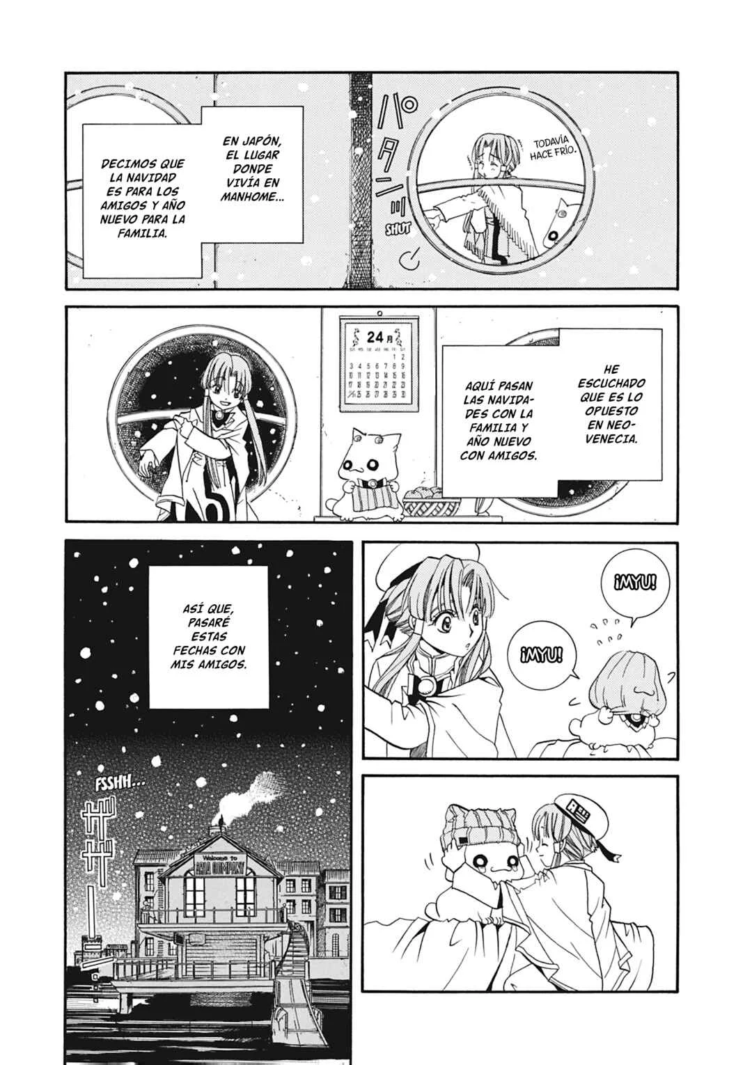 ARIA The MASTERPIECE Capítulo 19: Auguri di Buon Anno - Page 4