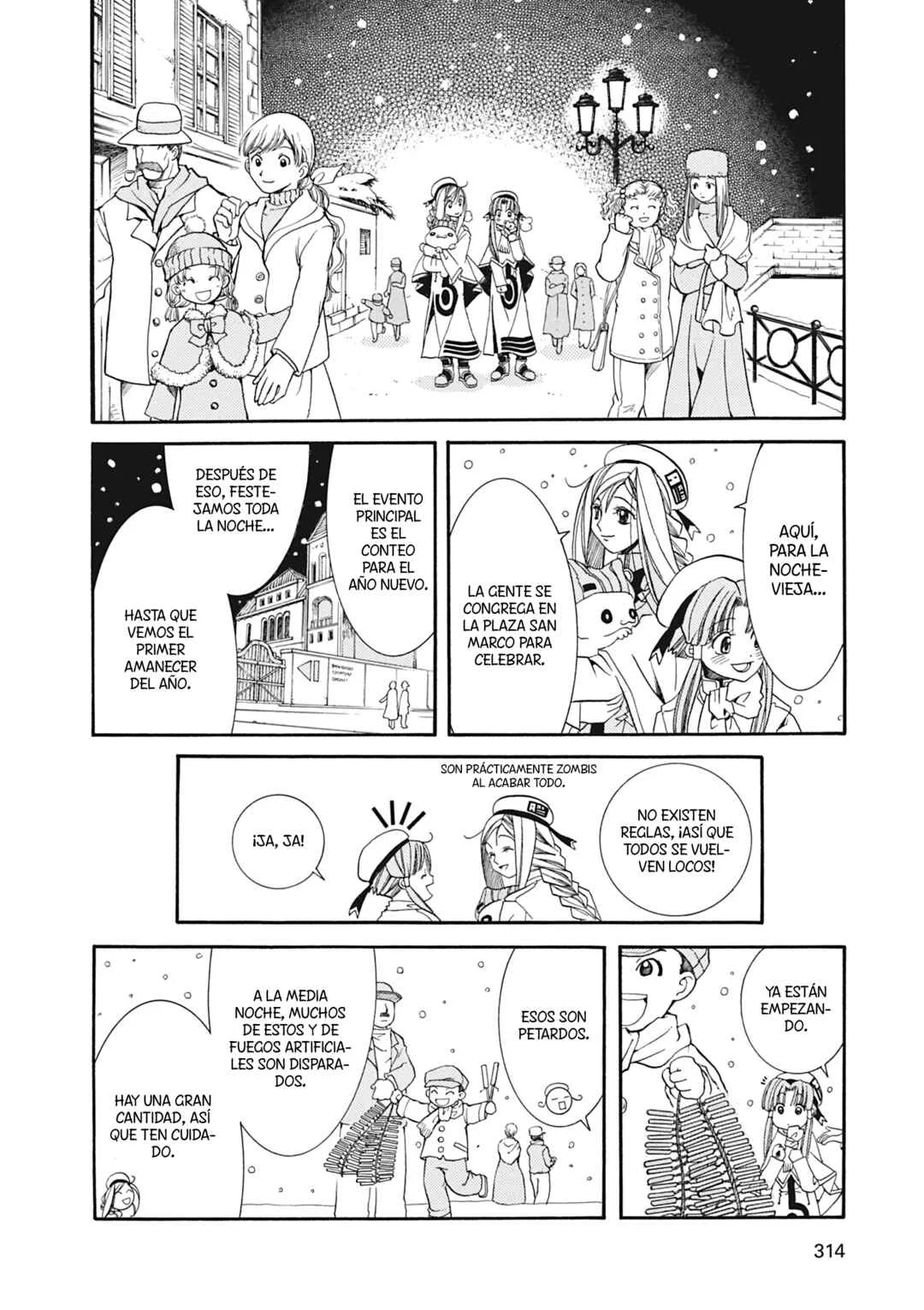 ARIA The MASTERPIECE Capítulo 19: Auguri di Buon Anno - Page 7