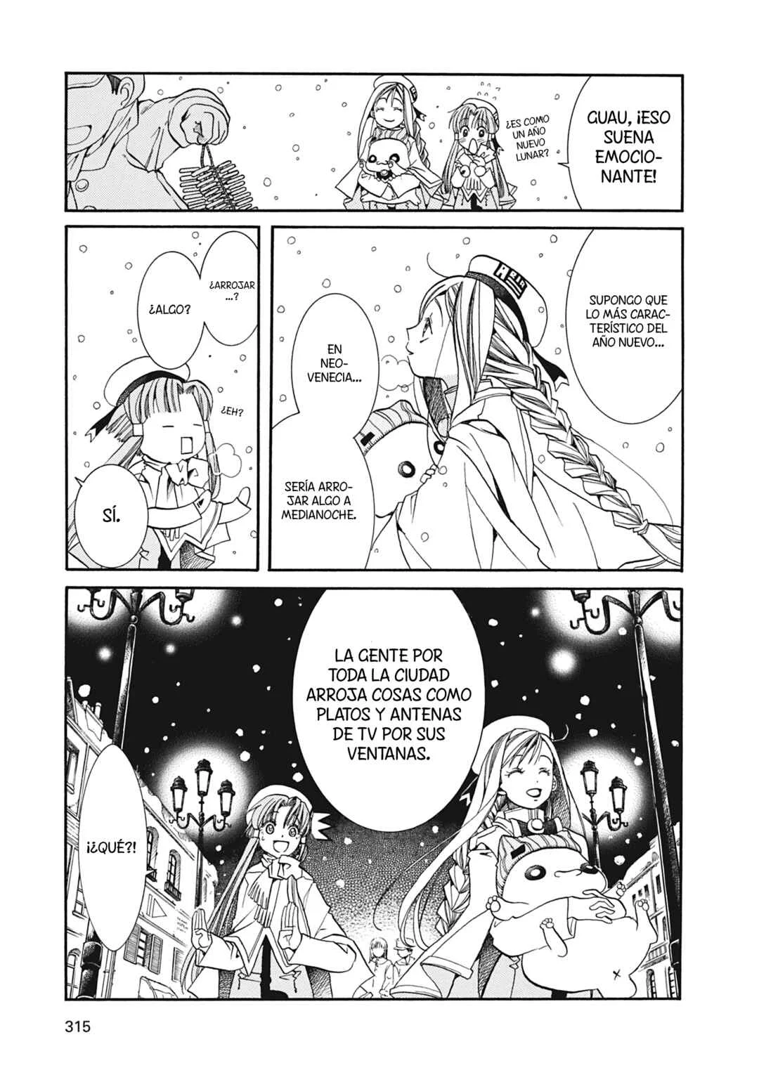 ARIA The MASTERPIECE Capítulo 19: Auguri di Buon Anno - Page 8