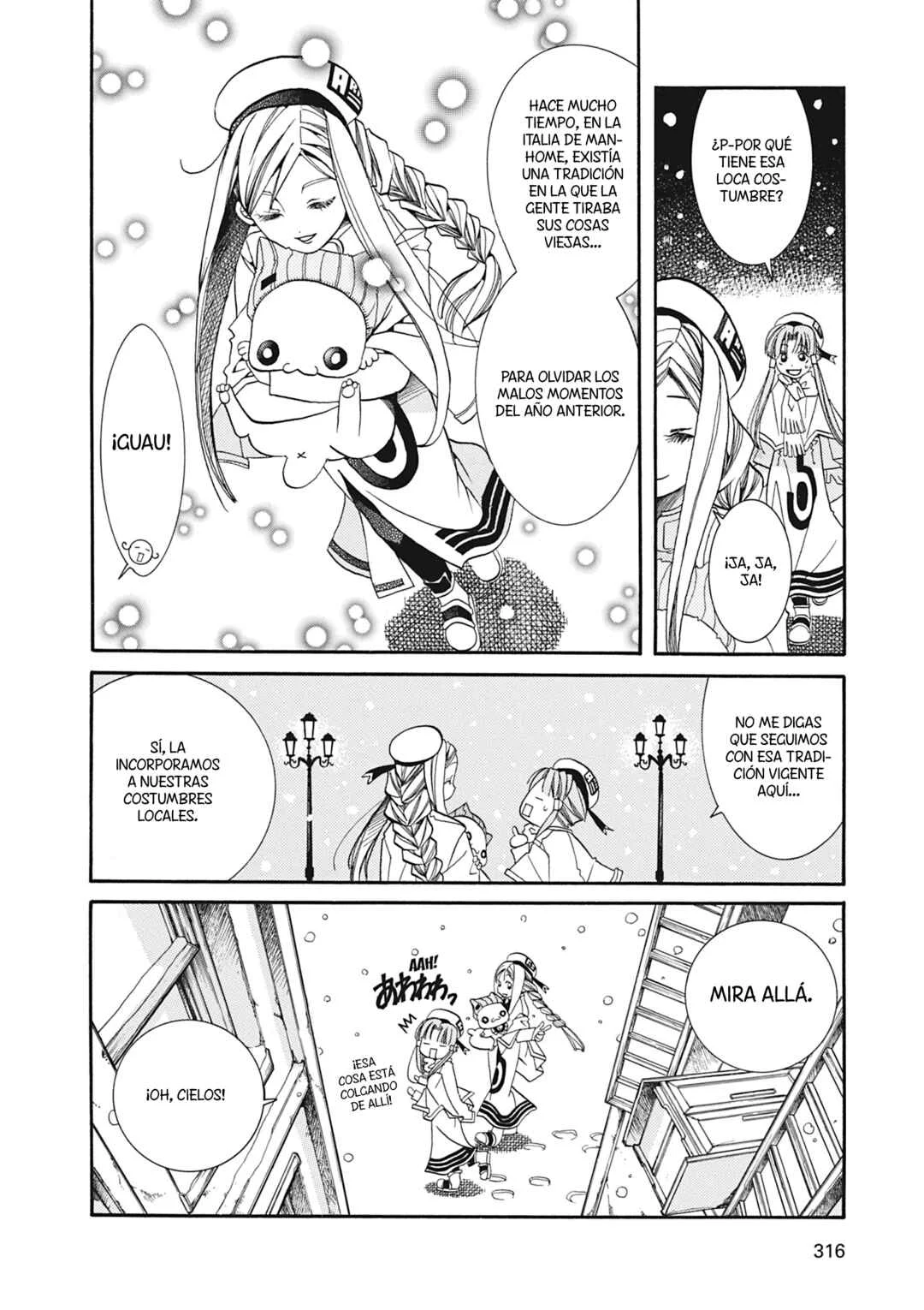 ARIA The MASTERPIECE Capítulo 19: Auguri di Buon Anno - Page 9