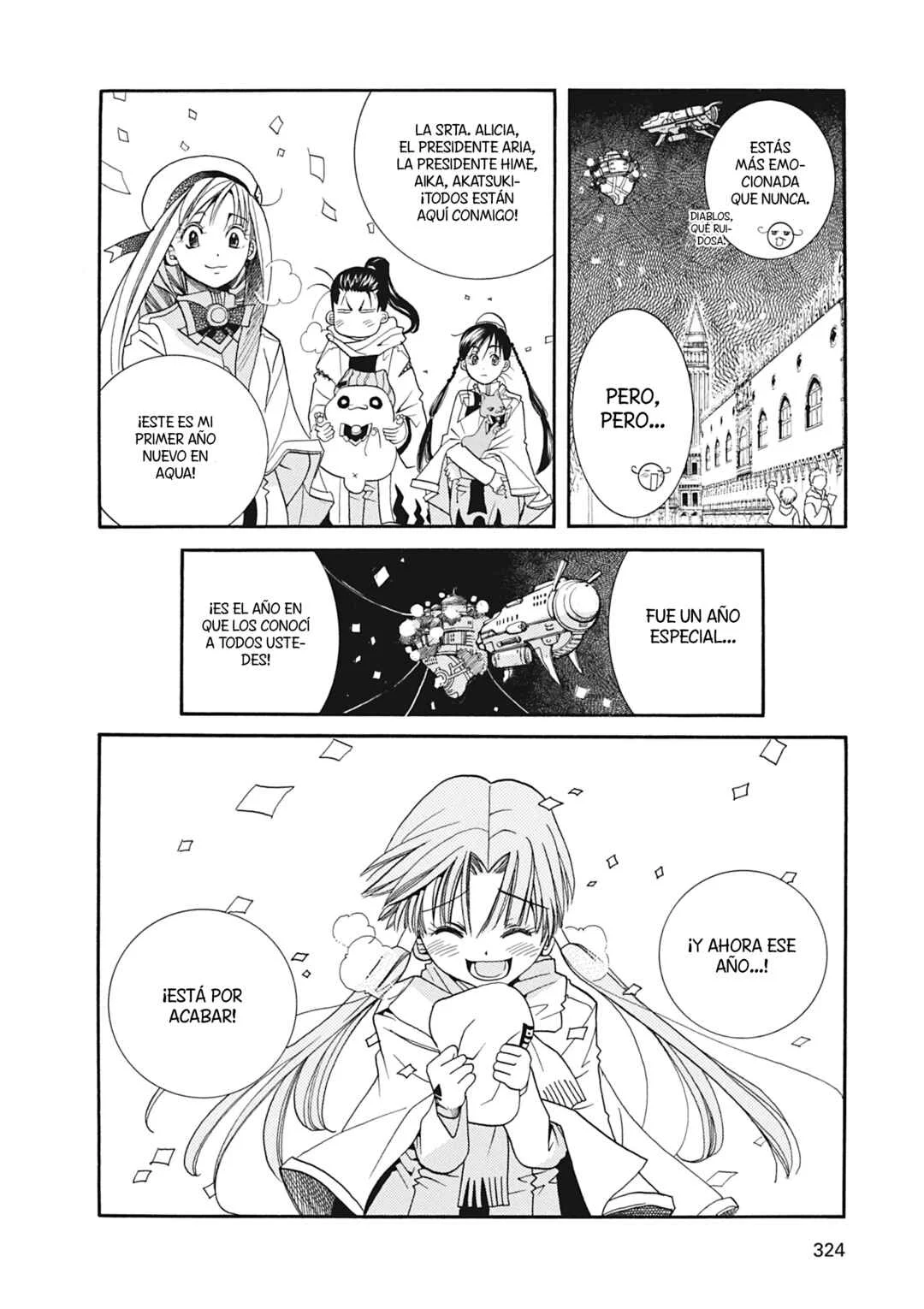ARIA The MASTERPIECE Capítulo 19: Auguri di Buon Anno - Page 17