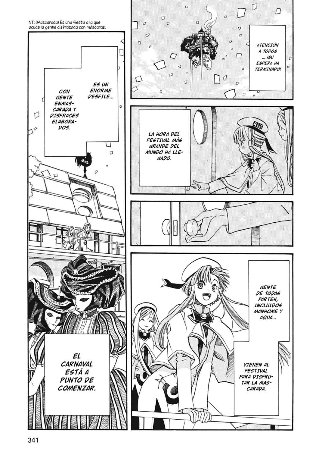 ARIA The MASTERPIECE Capítulo 20: Carnaval - Page 1