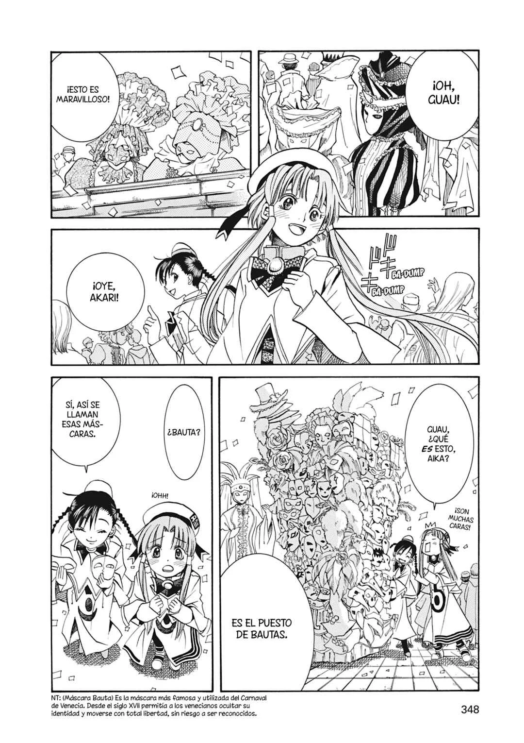 ARIA The MASTERPIECE Capítulo 20: Carnaval - Page 7