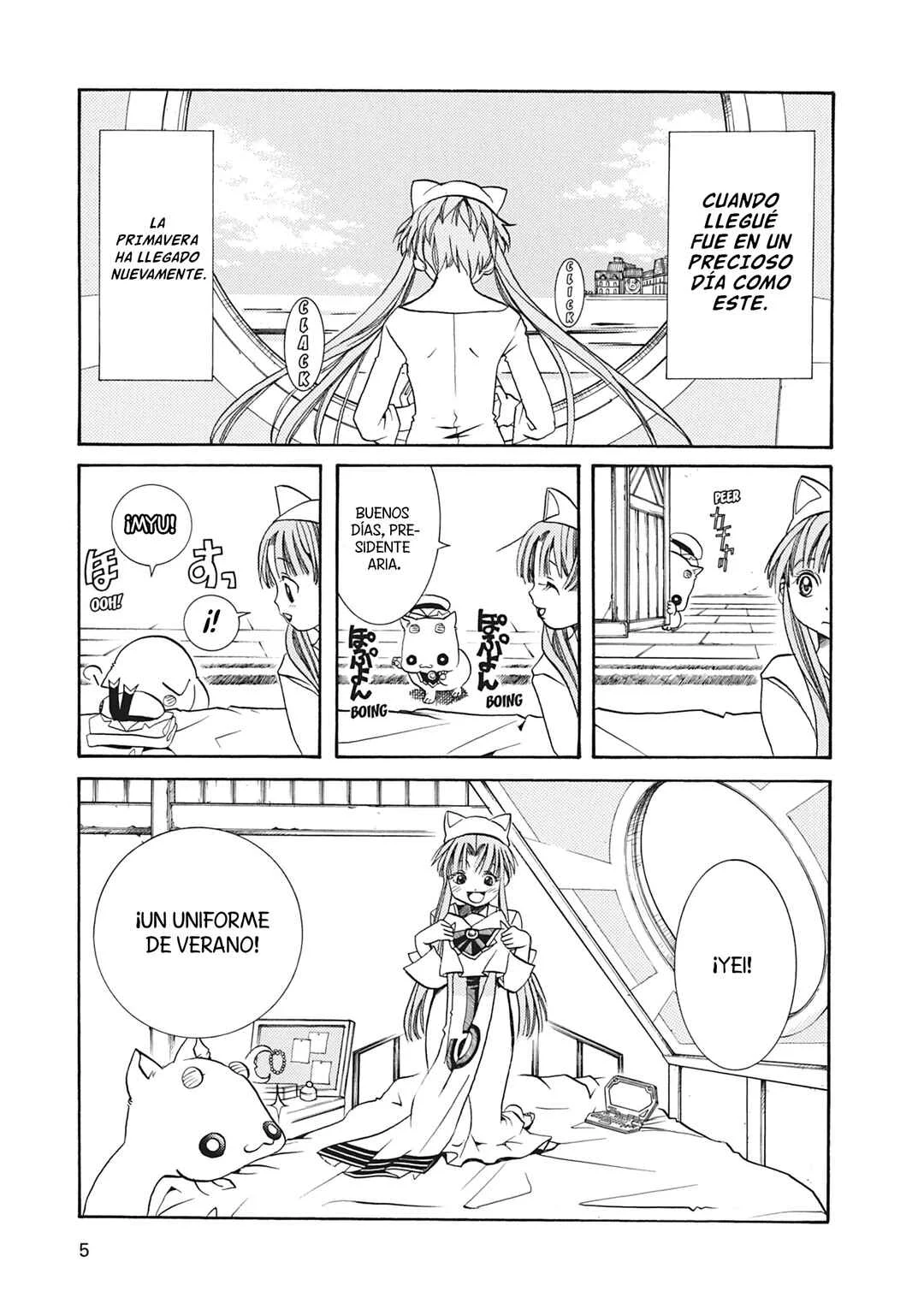 ARIA The MASTERPIECE Capítulo 21: El Primer Viento de Primavera - Page 4