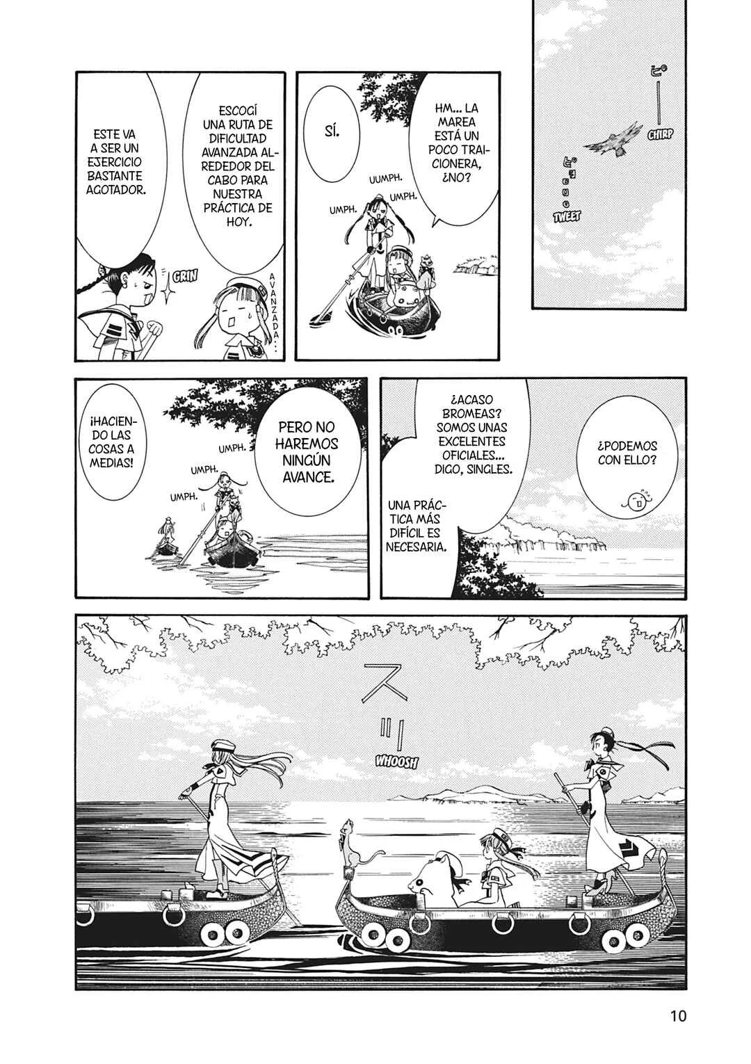 ARIA The MASTERPIECE Capítulo 21: El Primer Viento de Primavera - Page 9