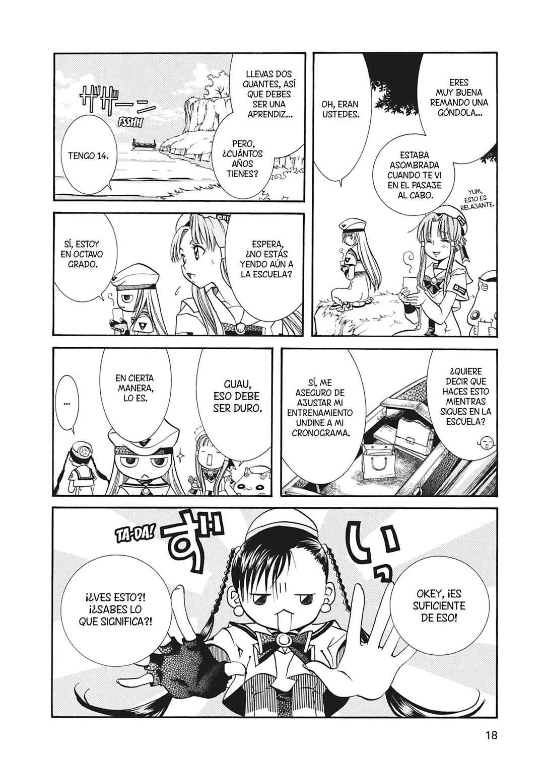 ARIA The MASTERPIECE Capítulo 21: El Primer Viento de Primavera - Page 17