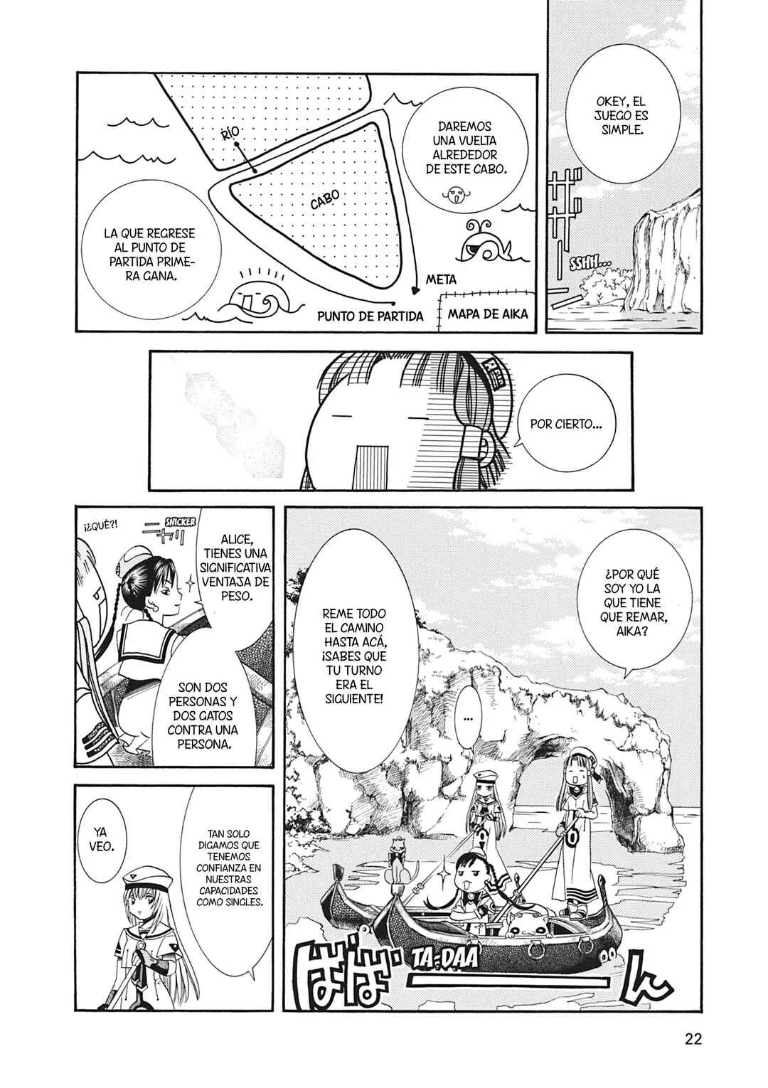 ARIA The MASTERPIECE Capítulo 21: El Primer Viento de Primavera - Page 21