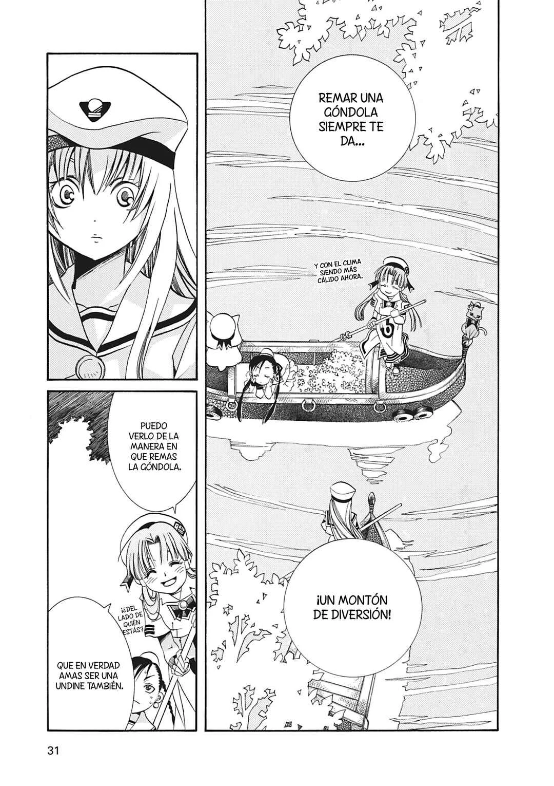 ARIA The MASTERPIECE Capítulo 21: El Primer Viento de Primavera - Page 30