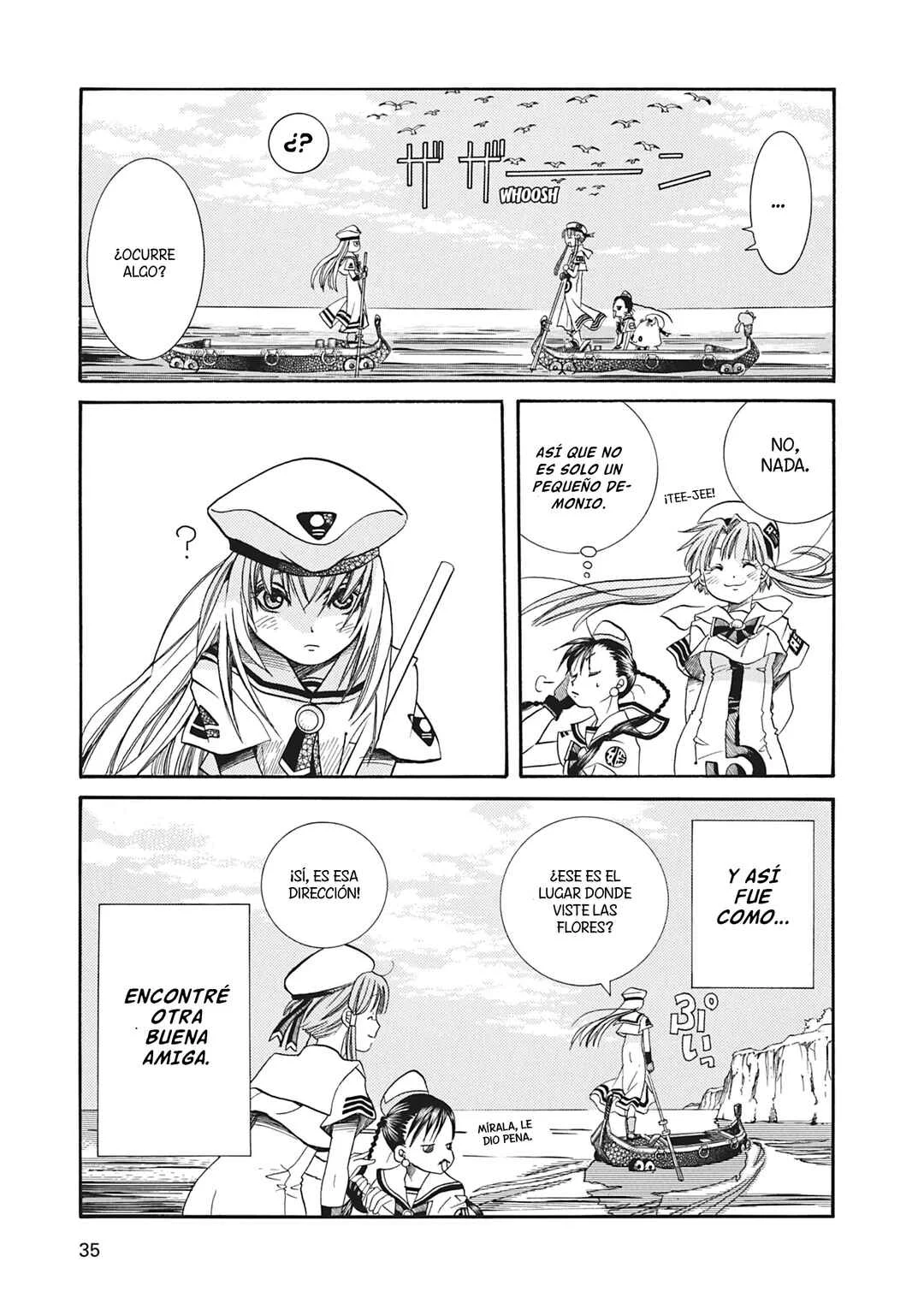 ARIA The MASTERPIECE Capítulo 21: El Primer Viento de Primavera - Page 33