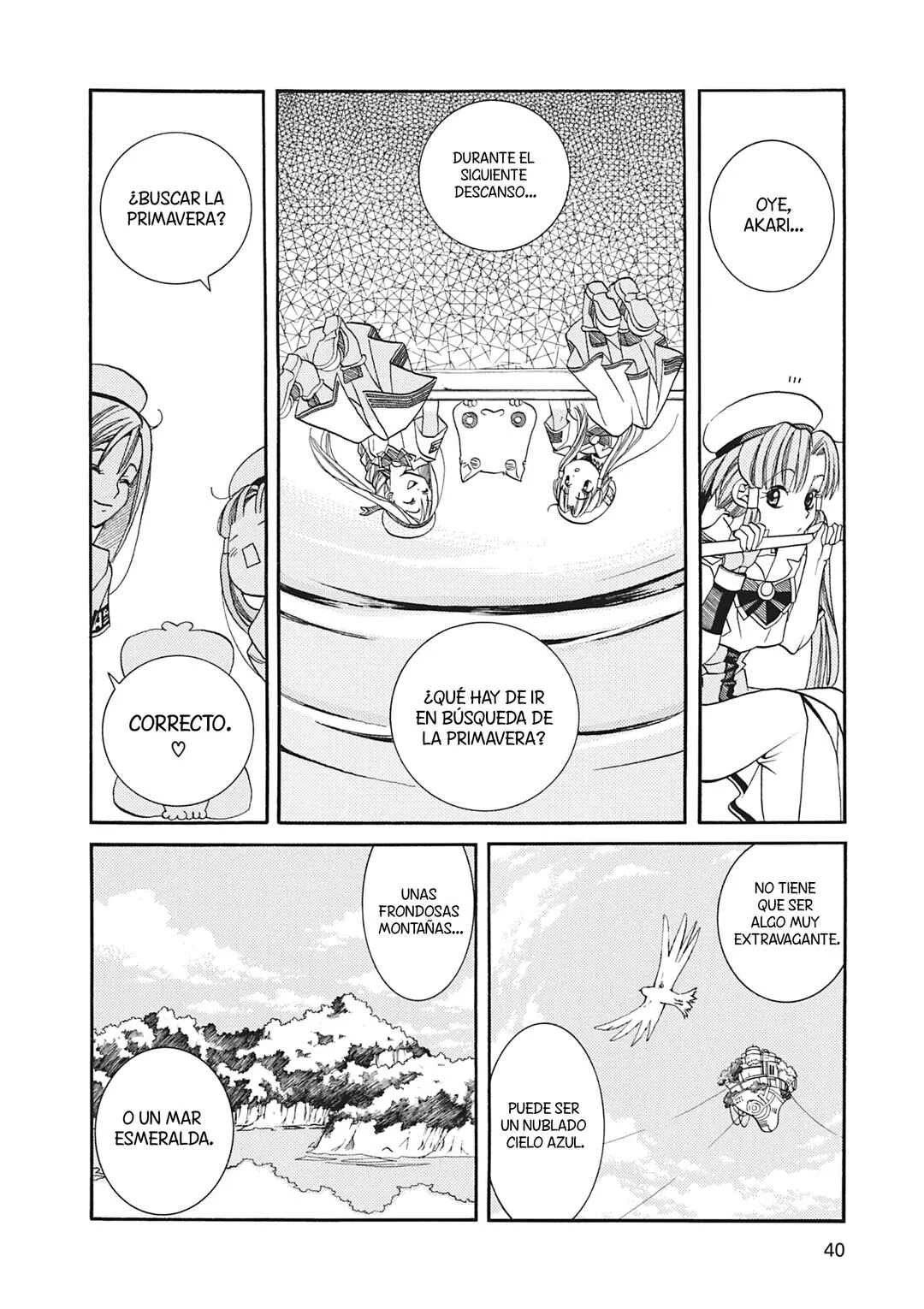 ARIA The MASTERPIECE Capítulo 22: Bajo los Cerezos en Flor - Page 3