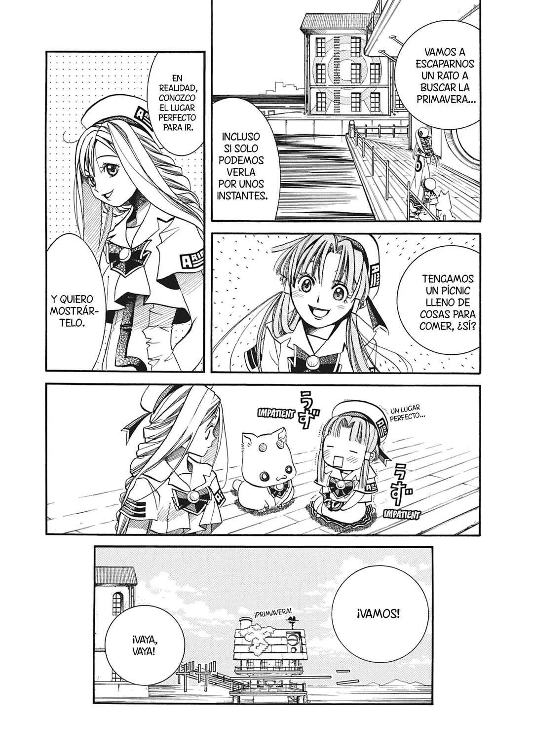 ARIA The MASTERPIECE Capítulo 22: Bajo los Cerezos en Flor - Page 4